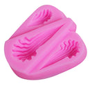 3D Shells Shape Silicone Soap Mold Fondant Cake Border Icing Baking Mould