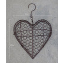 Iron Hanging Wreath Cacti Succulent Herb Flower Planter Plant Basket
