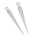 Stainless Steel 1.3mm Thickness Hole Gap Inspection Taper Gauge Welding Gage Feeler