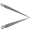 Stainless Steel 1.3mm Thickness Hole Gap Inspection Taper Gauge Welding Gage Feeler