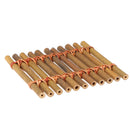 Fashionable Handmade Bamboo Serving Tray Eco-Friendly Service Tray Food Holder Organizer Coaster Table Centerpiece Decor