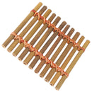 Fashionable Handmade Bamboo Serving Tray Eco-Friendly Service Tray Food Holder Organizer Coaster Table Centerpiece Decor