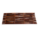 Fashionable Handmade Bamboo Serving Tray Eco-Friendly Service Tray Food Holder Organizer Coaster Table Centerpiece Decor