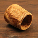 Handmade Rattan Pen Pencil Holder Organizer Tea Accessories Storage 10cm