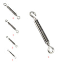 Stainless Steel Hook Eye Turnbuckle Wire Rope Tension Turnbuckle 97mm