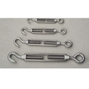 Stainless Steel Hook Eye Turnbuckle Wire Rope Tension Turnbuckle 97mm