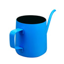 Durable Easy Use Clean Stainless Steel Pour Over Drip Kettle Narrow Spout Coffee Tea Milk Pot 250ml Blue