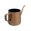 Durable Easy Use Clean Stainless Steel Pour Over Drip Kettle Narrow Spout Coffee Tea Milk Pot 350ml Gold
