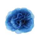 Artificial Carnation Silk Flower Heads Garden Wedding Party DIY Scrapbooking Hat Craft Projects Decor Pack of 50PCS Blue