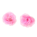 Artificial Carnation Silk Flower Heads Garden Wedding Party DIY Scrapbooking Hat Craft Projects Decor Pack of 50PCS Pink