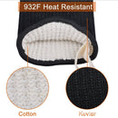 2xGlove Hot Handler oven mitt Kitchen Pan Stove Pizza Microwave BBQ
