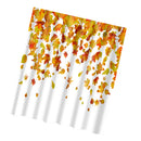 Home Bathroom Shower Room Decor Charms Colorful Fabric Bath Shower Curtain With Hooks Ring 4