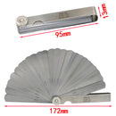 Durable 32 Blade Feeler Gauge Set Imperial Metric Measure 0.02-1.0mm
