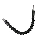 300mm 12" FLEXIBLE 1/4" HEX SCREWDRIVER EXTENSION BAR DRILL DRIVER SHAFT