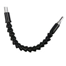 300mm 12" FLEXIBLE 1/4" HEX SCREWDRIVER EXTENSION BAR DRILL DRIVER SHAFT