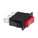 Toggle Rocker Switch Third Gear Three Foot Switch Position Twist Black