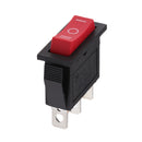 Toggle Rocker Switch Third Gear Three Foot Switch Position Twist Black