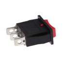 Toggle Rocker Switch Third Gear Three Foot Switch Position Twist Black