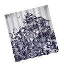 Water-Resistant Home Bathroom Bedroom Window Use Shower Curtain Water-resistant Bathroom Curtain Liner With 12 Hook