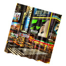 Water-Resistant Home Bathroom Bedroom Window Use Shower Curtain Water-resistant Bathroom Curtain Liner With Hooks