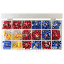 Set of 295 Pieces Crimp Terminals Set Insulated Electrical Wiring Connectors