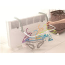 5 Bar Foldable Laundry Drying Rack Airer Caravan Balcony Clothes Hanger S