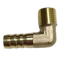 1/4" BSP 10mm Elbow Male Barb Hose Tail Fitting Fuel Air Gas Water Hose Oil