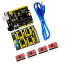 CNC kit / CNC Shield V3.0 + uno R3+4 Pieces a4988 Driver / GRBL for Arduino