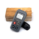 LCD Display Digital Wood Moisture Meter Humidity Tester 2 Steel Sensor Pins
