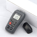 LCD Display Digital Wood Moisture Meter Humidity Tester 2 Steel Sensor Pins