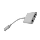 2in1 Charger Audio Adapter to 3.5mm Headphone Cable for iPhone7