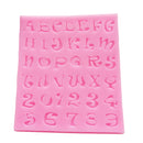Silicone Cake Mold Fondant Mould Decorating Candy Cookies Chocolate Pastry Baking Mold Ice Baking Tool DIY Alphabet Pattern