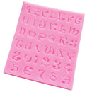 Silicone Cake Mold Fondant Mould Decorating Candy Cookies Chocolate Pastry Baking Mold Ice Baking Tool DIY Alphabet Pattern