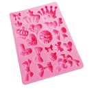 Silicone Cake Mold Fondant Mould Decorating Candy Cookies Chocolate Pastry Baking Mold Ice Baking Tool DIY Bowknot Pattern