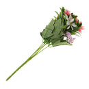 1 Bunch of 6-Head Artificial Silk Daisy Flower Heads For Wedding Party Baby Shower Party Craft Projects Decor Flowers Pink