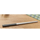 1 Pair Stainless Steel Square Design EcoFriendly Reusable Chopsticks Dinnerware Tableware Black Silver