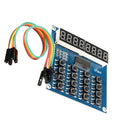 Digital TM1638 8 Bits LED Keyboard Scan And Display Module Digital Tube
