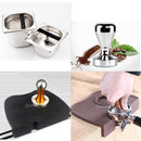 10cm Stainless Steel Coffee Knock Box Espresso Container Slag Bucket Durable