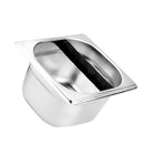 10cm Stainless Steel Coffee Knock Box Espresso Container Slag Bucket Durable