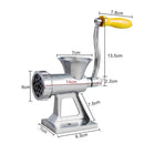 Heavy Duty Hand Operated Crank Meat Mincer Grinder Beef Pasta Sausages Maker