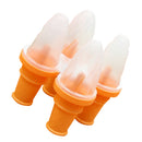 1 Set of 4 Cell Frozen Ice Cream Pop Mold DIY Popsicle Maker Lolly Mould Tray Kitchen Tool
