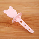 Creative Bear Shape DIY Ice Cream Mould 6 Cell Popsicle Mold Box Lolly Makers Kitchen Summer DIY Mold Pink