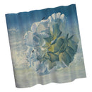 Home Bathroom Bedroom Door Window Use Extra Long Fabric Bath Shower Ants Print Pattern Curtain With 12 Hooks