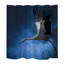 Home Hotel Bathroom Shower Room Decor Retro Fabric Shower Curtains With 12 Hooks Fashionable Print Charms Home Decor Accessory 1