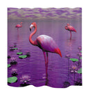 Home Hotel Bathroom Shower Room Decor Retro Fabric Shower Curtains With 12 Hooks Fashionable Print Charms Home Decor Accs 6