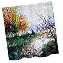 Home Bedroom Shower Room Door Window Decor Fabric Water-Resistant 3D Shower Curtain With 12 Hooks 8