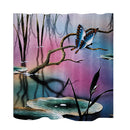 Home Bedroom Shower Room Door Window Decor Fabric Water-Resistant 3D Shower Curtain With 12 Hooks 9