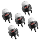 5 Piece General Snap-In Primer Fuel Bulb for Stihl / Weed Eater / McCulloch