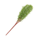 Artificial Leaf Grass Foliage Plastic Plant Home Bedroom Garden Wedding Floral Decor Table Centerpiece DIY Plants 45cm Light Green