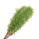 Artificial Leaf Grass Foliage Plastic Plant Home Bedroom Garden Wedding Floral Decor Table Centerpiece DIY Plants 45cm Light Green
